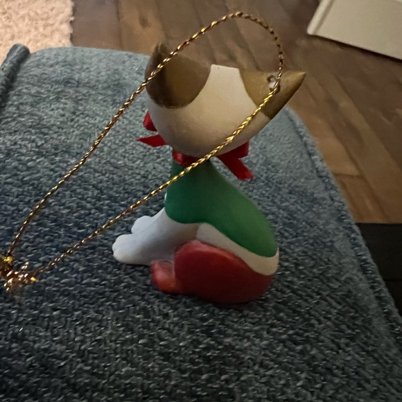 Vintage 2002 Goebel Rosina Wachtmeister Patchwork porcelain cat ornament - Picture 2 of 4